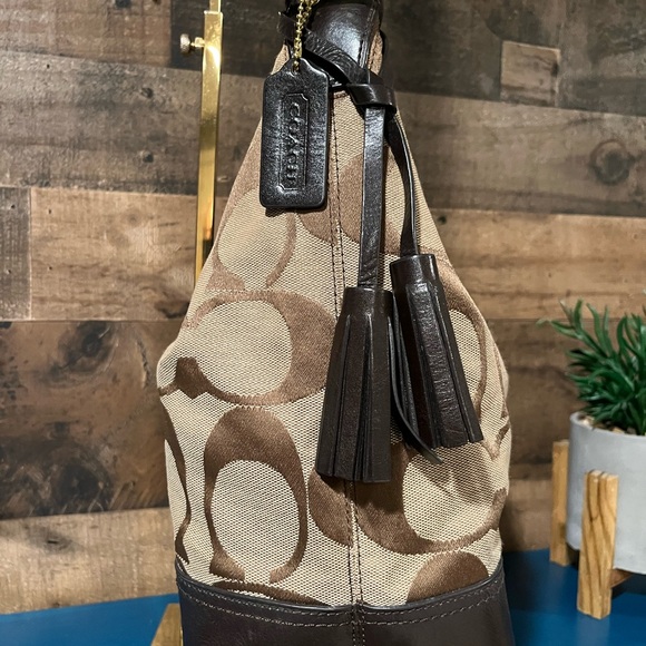 Coach Legacy Convertible Bag Brown Y2K - Picture 5 of 15